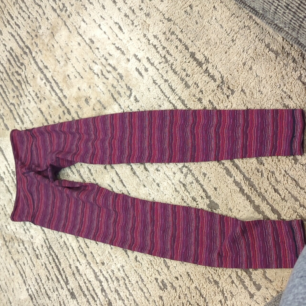Lululemon Wunder Under Pant III Space Dye Twist Regal Plum Alarming - Picture 5 of 8